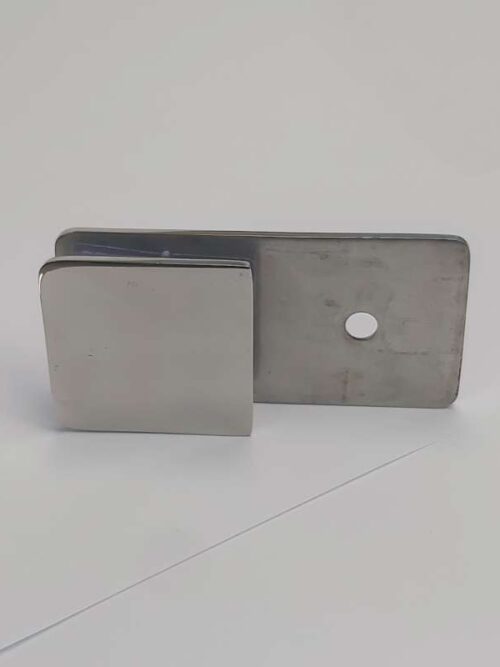 Wall to glass 180 deg