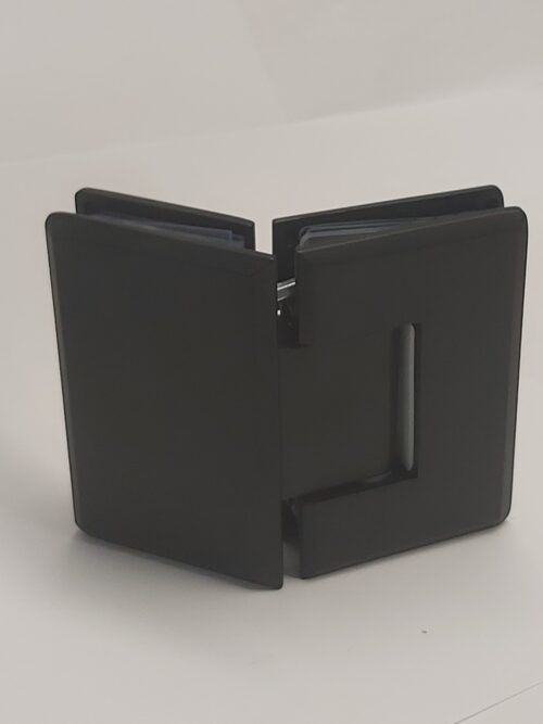 Black Hinge Glass to Glass 135 Degrees